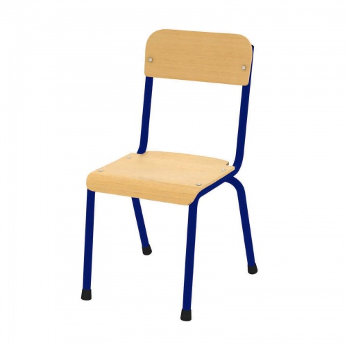 Milan Chair 380mm - Blue - Pack 4